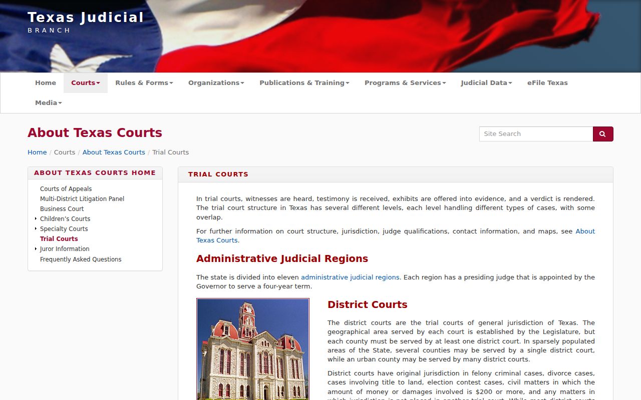Llano County bench warrants: Texas trial court jurisdiction overview